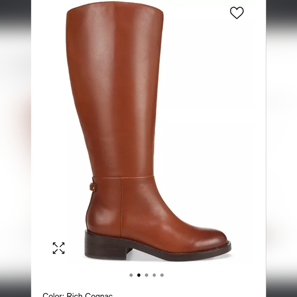 Sam EdelmanWomen's Mable Wide Calf Tall Riding Boots 7 - Picture 1 of 13